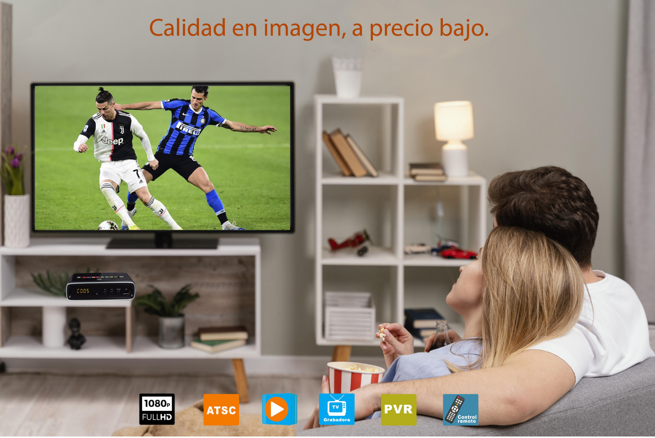 Convertidor 03 Decodificador Digital Señal Análoga HD 1080p 20 piezas DOSYU 