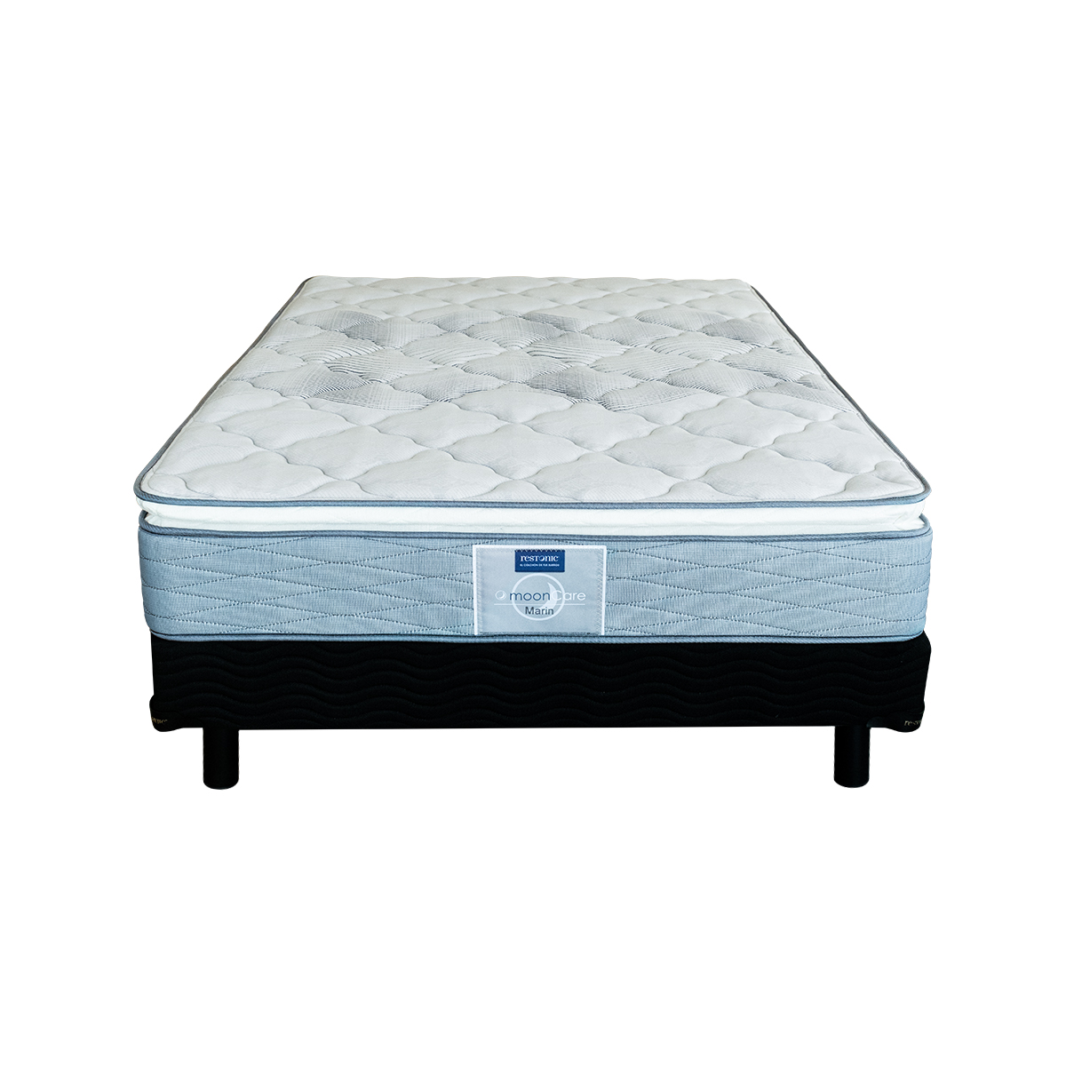 Colchón Marin Restonic Matrimonial + Box