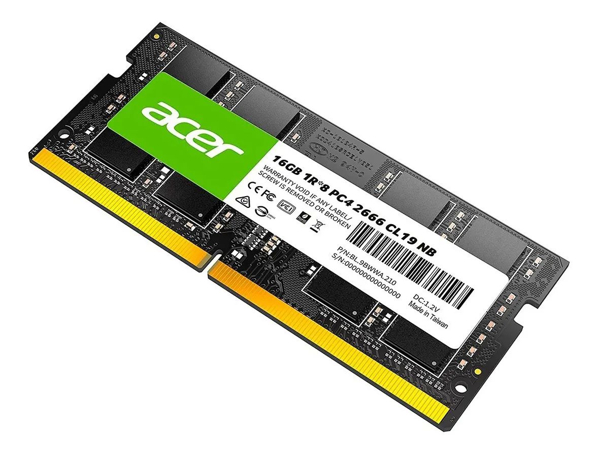 MEM DDR4 SODIMM ACER SD100 8GB 3200MHZ CL22 260-pin SO-DIMM 