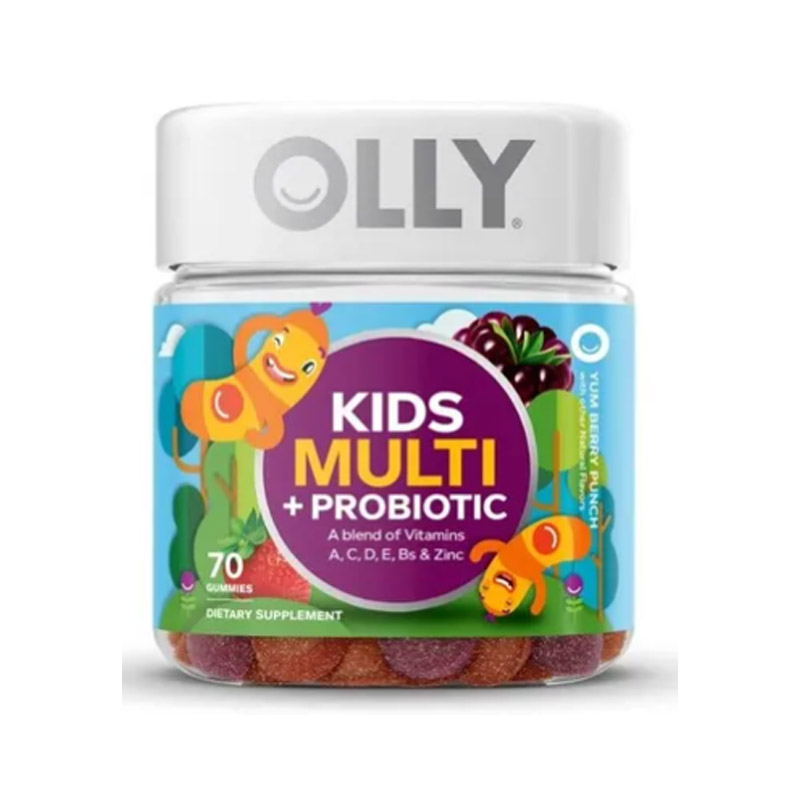 Multi Vitaminas + Probioticos 70 gomita Multi Probiotico Kids Olly