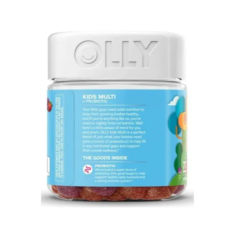 Multi Vitaminas + Probioticos 70 gomita Multi Probiotico Kids Olly