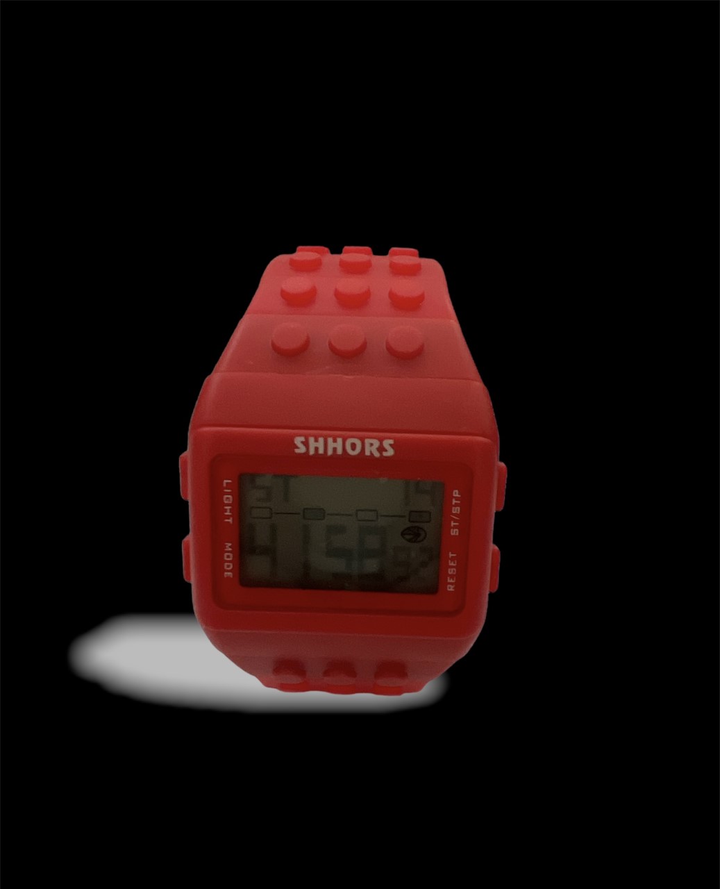reloj lego rojo unisex moda 