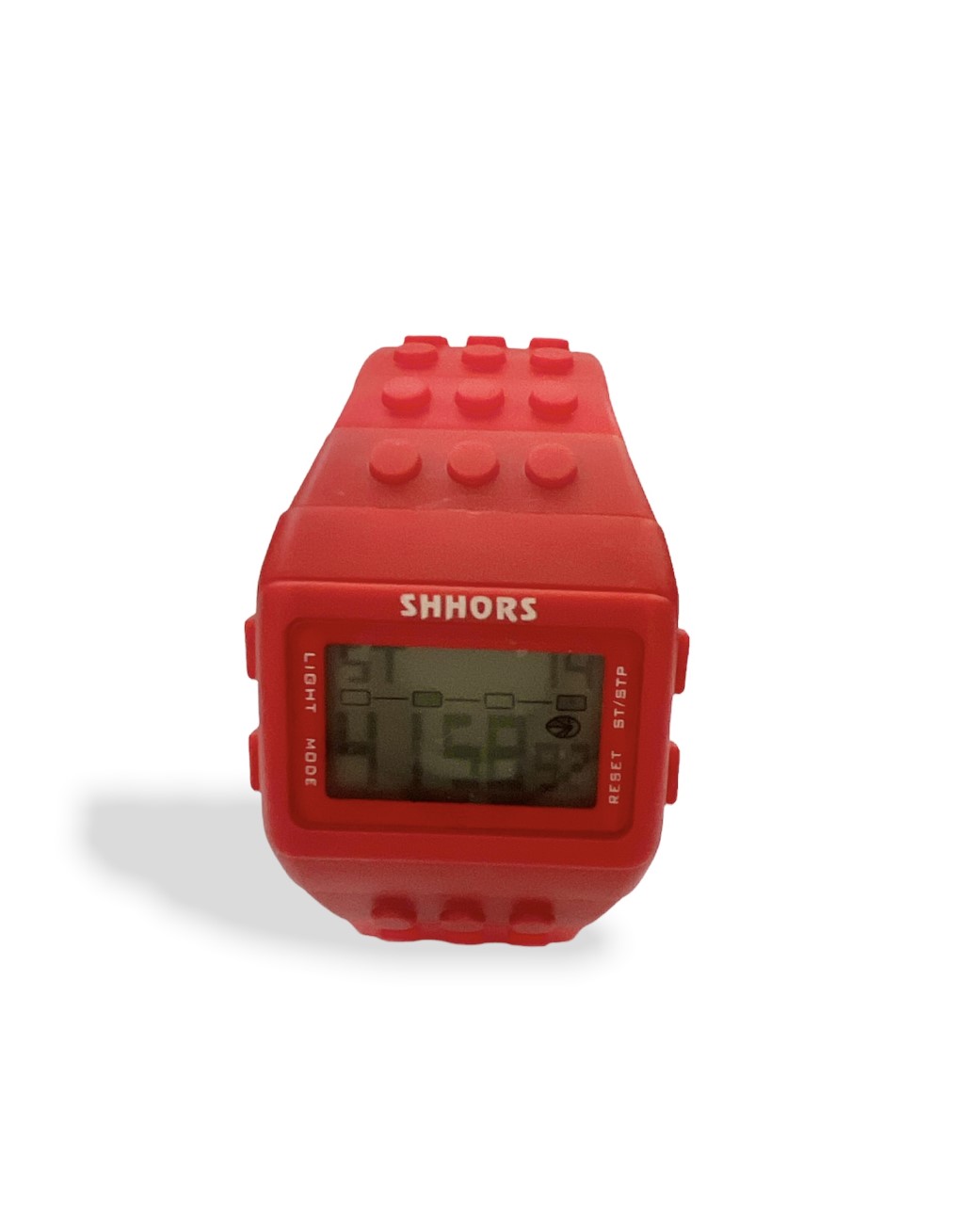 reloj lego rojo unisex moda 