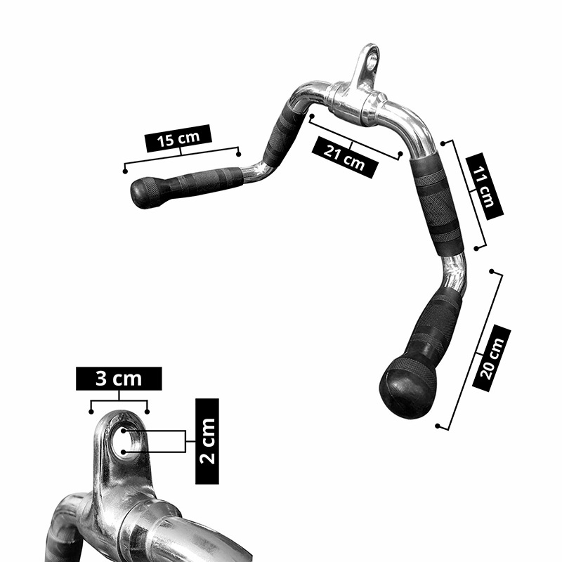 Maneral Agarre Tayga Multifuncional para Aparato de polea