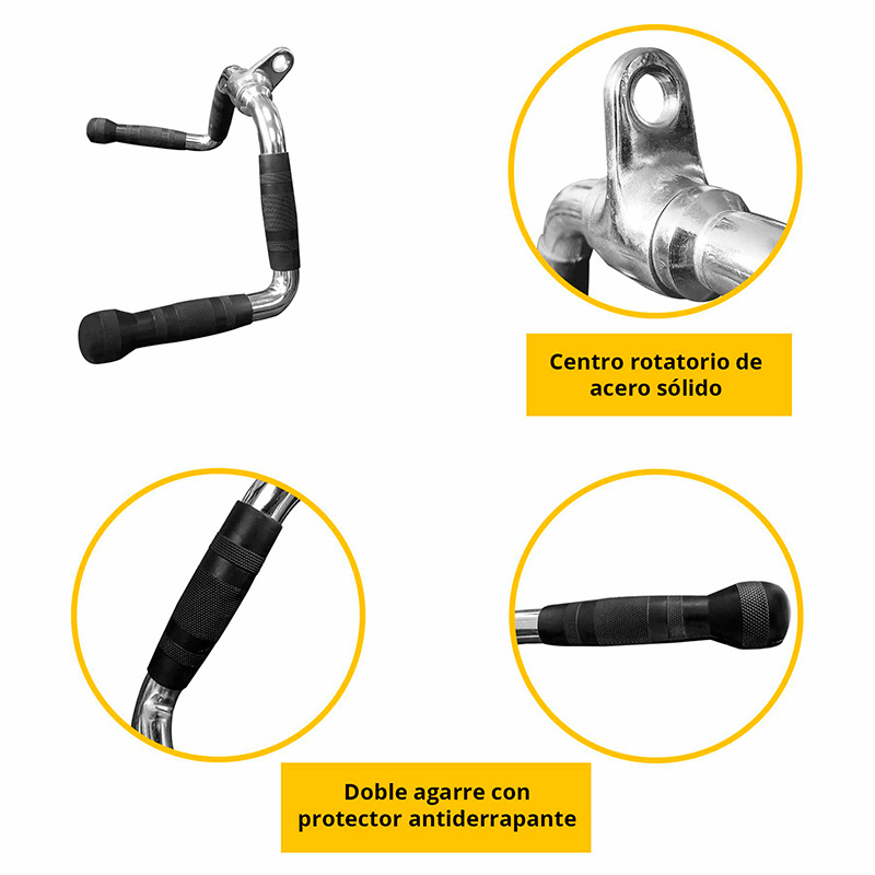 Maneral Agarre Tayga Multifuncional para Aparato de polea