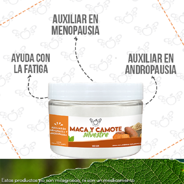 MACA Y CAMOTE SILVESTRE BY MCBERRY