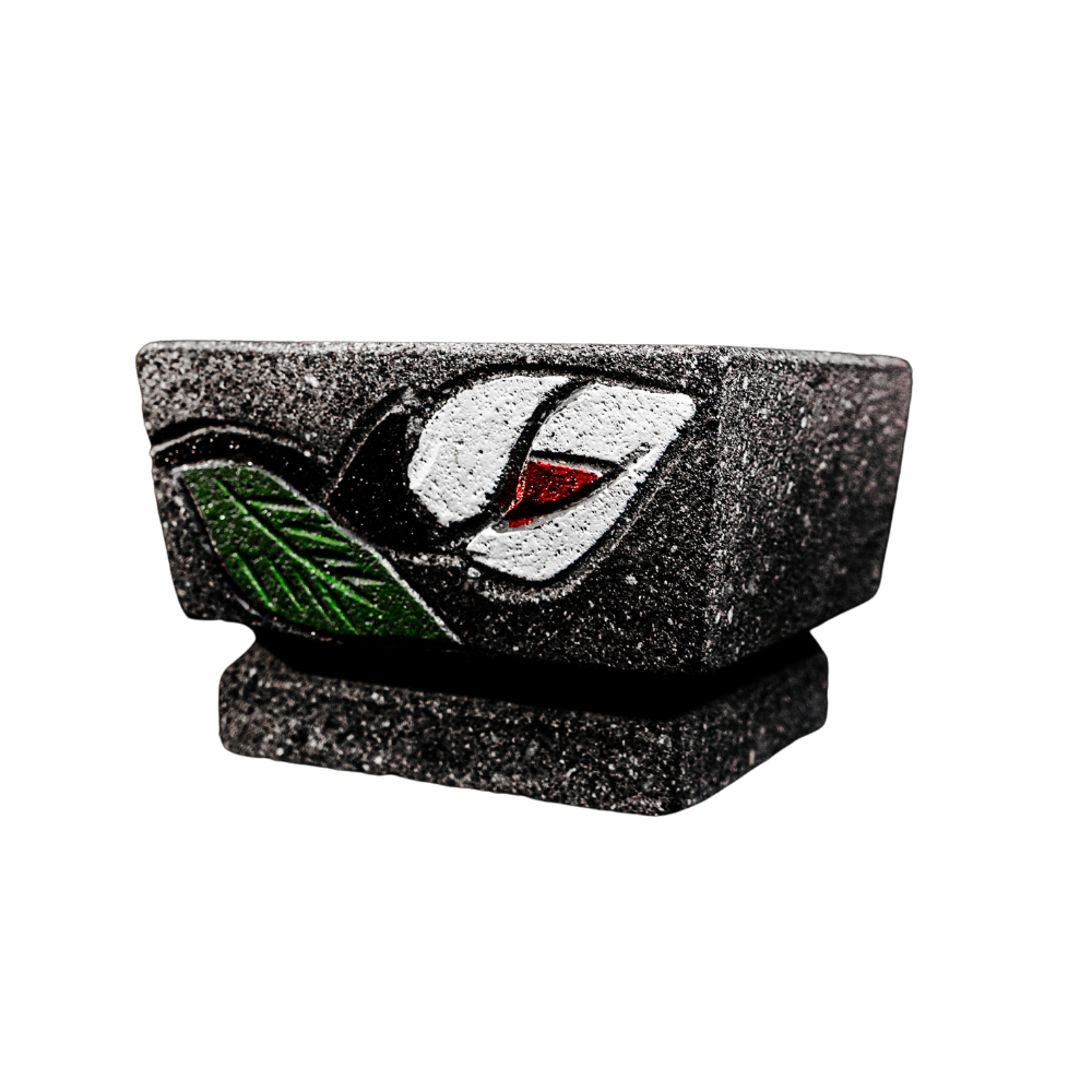 Molcajete De Flor Cuadrado de 7 Pulgadas