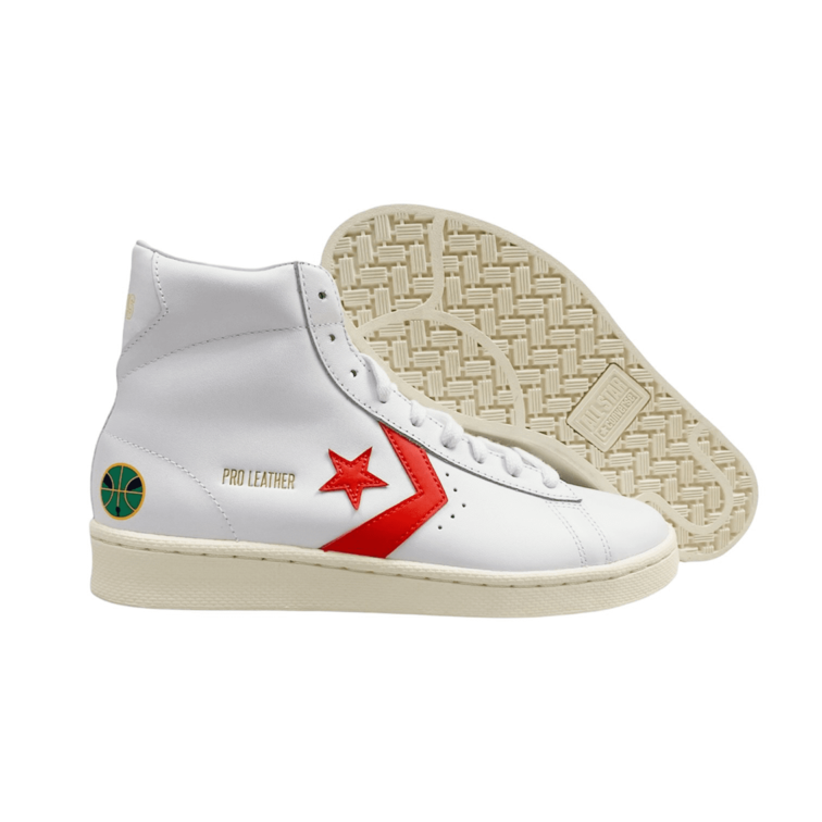 Tenis Converse Bota Pro Leather Blanco