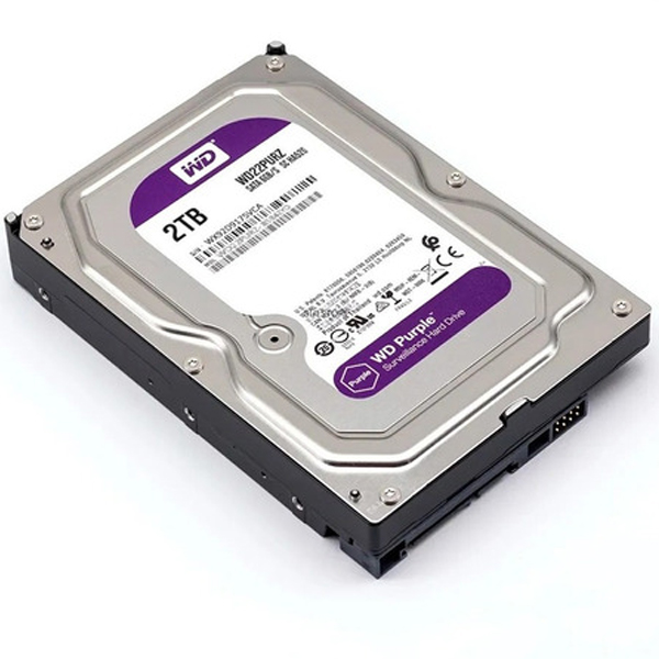 Disco Duro 2TB Western Digital NVR DVR 3.5 Vigilancia WD22PURZ