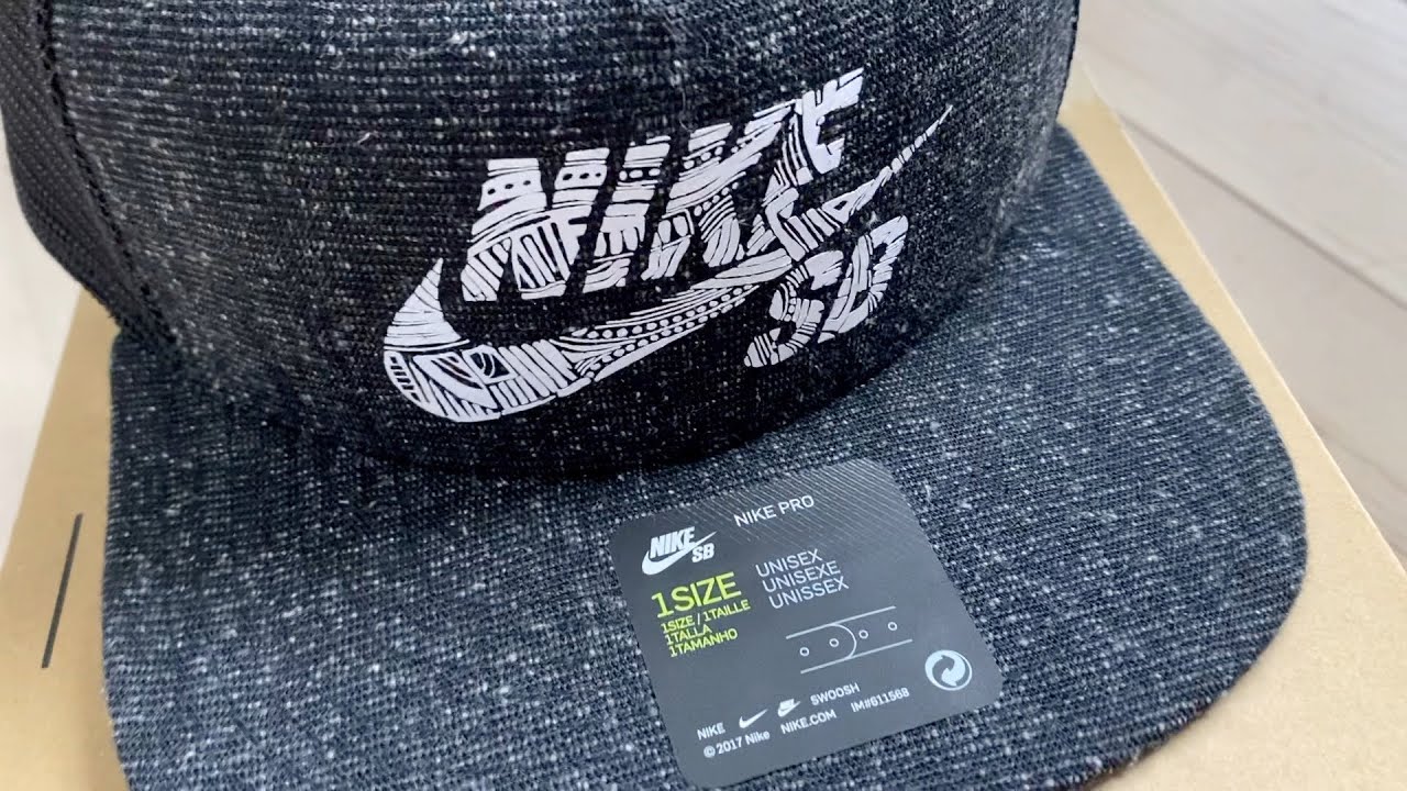 GORRA NIKE SB UNISEX GRIS CW6331-010 100% ORIGINAL