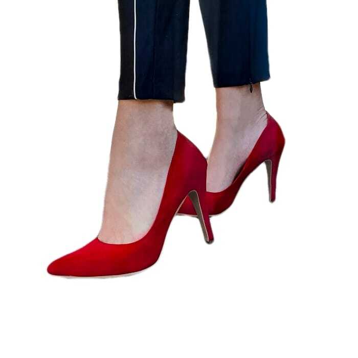 Zapatillas Stilettos Rojos