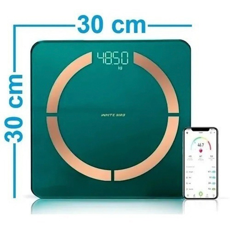 Bascula Digital Inteligente Wifi Con Lectura De Imc