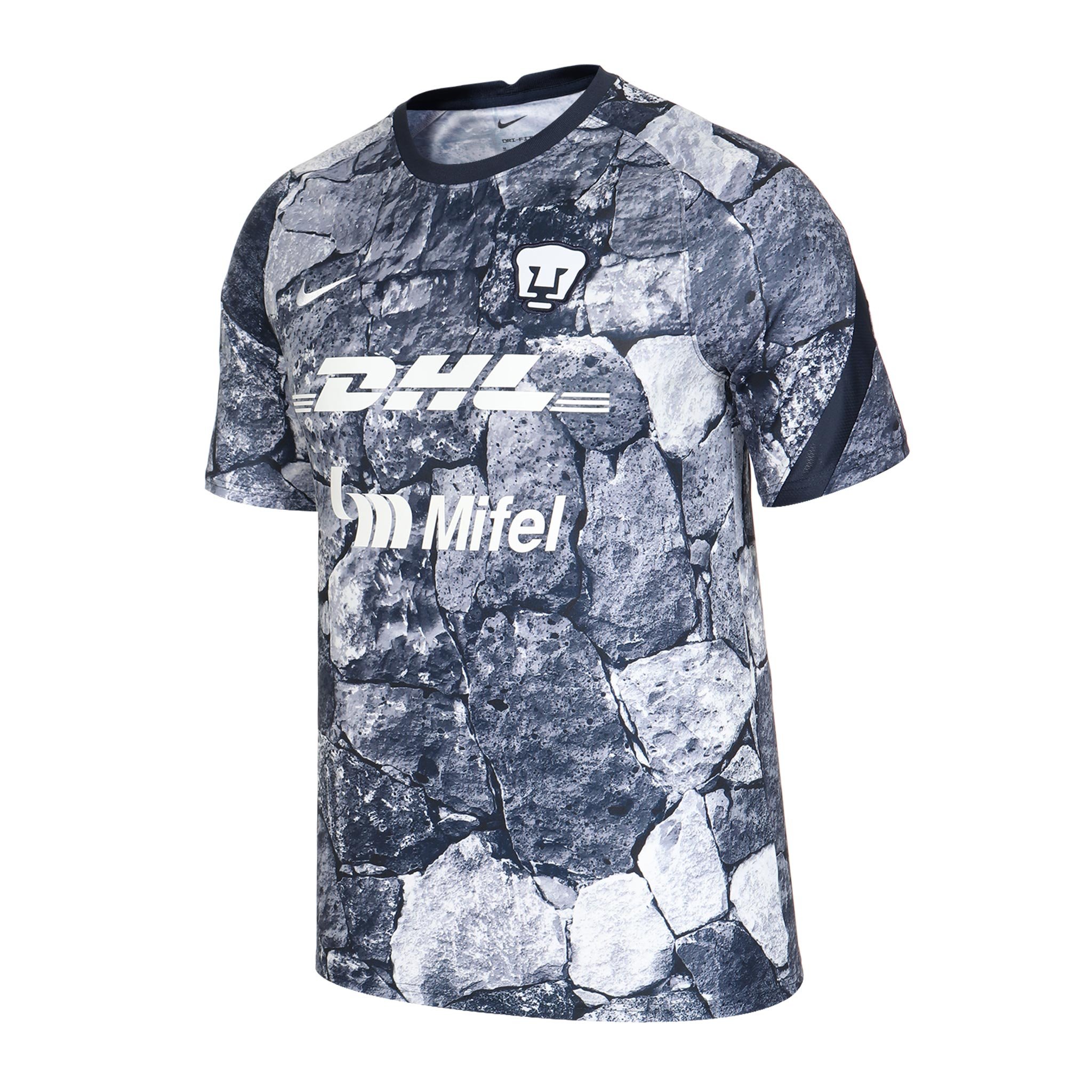 Jersey Nike Pumas UNAM Hombre Prematch 2021 Cantera