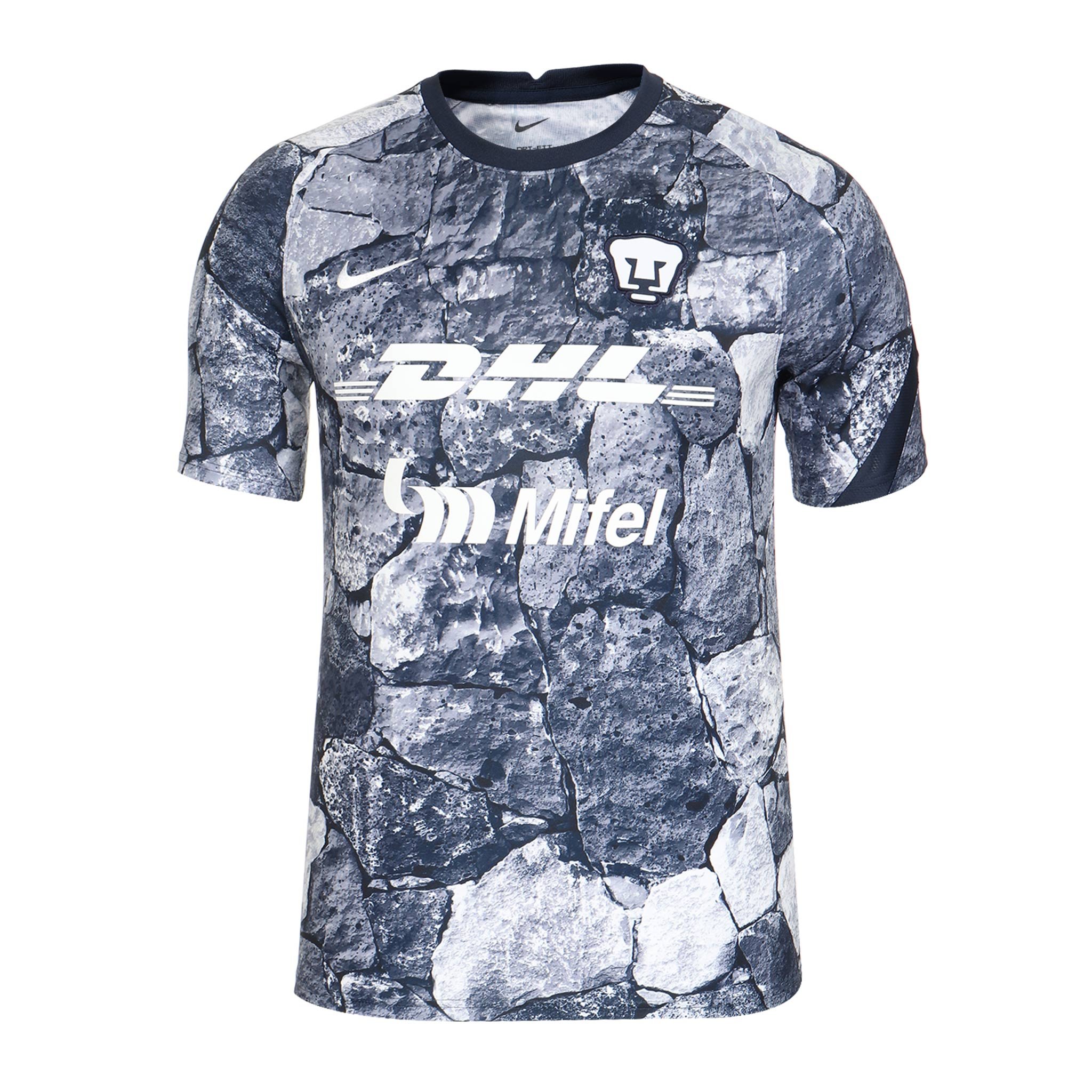 Jersey Nike Pumas UNAM Hombre Prematch 2021 Cantera