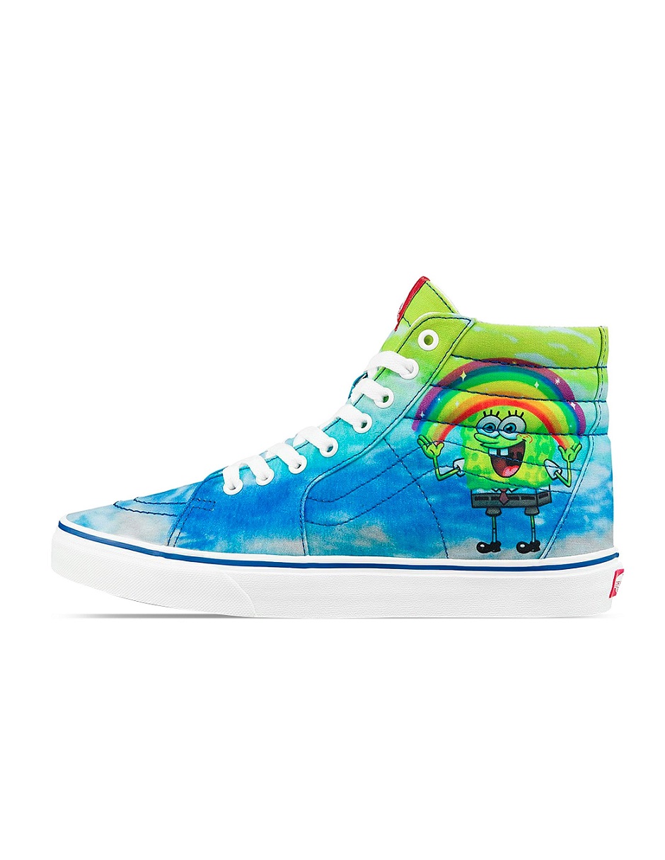 Tenis Vans SK8-Hi x SpongeBob Unisex Original VN0A32QGZAW