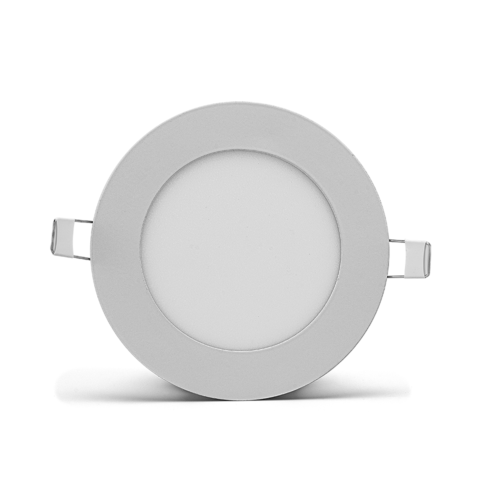 10 Pack Lampara Panel Led Slim Redondo 6W Empotrable Sula