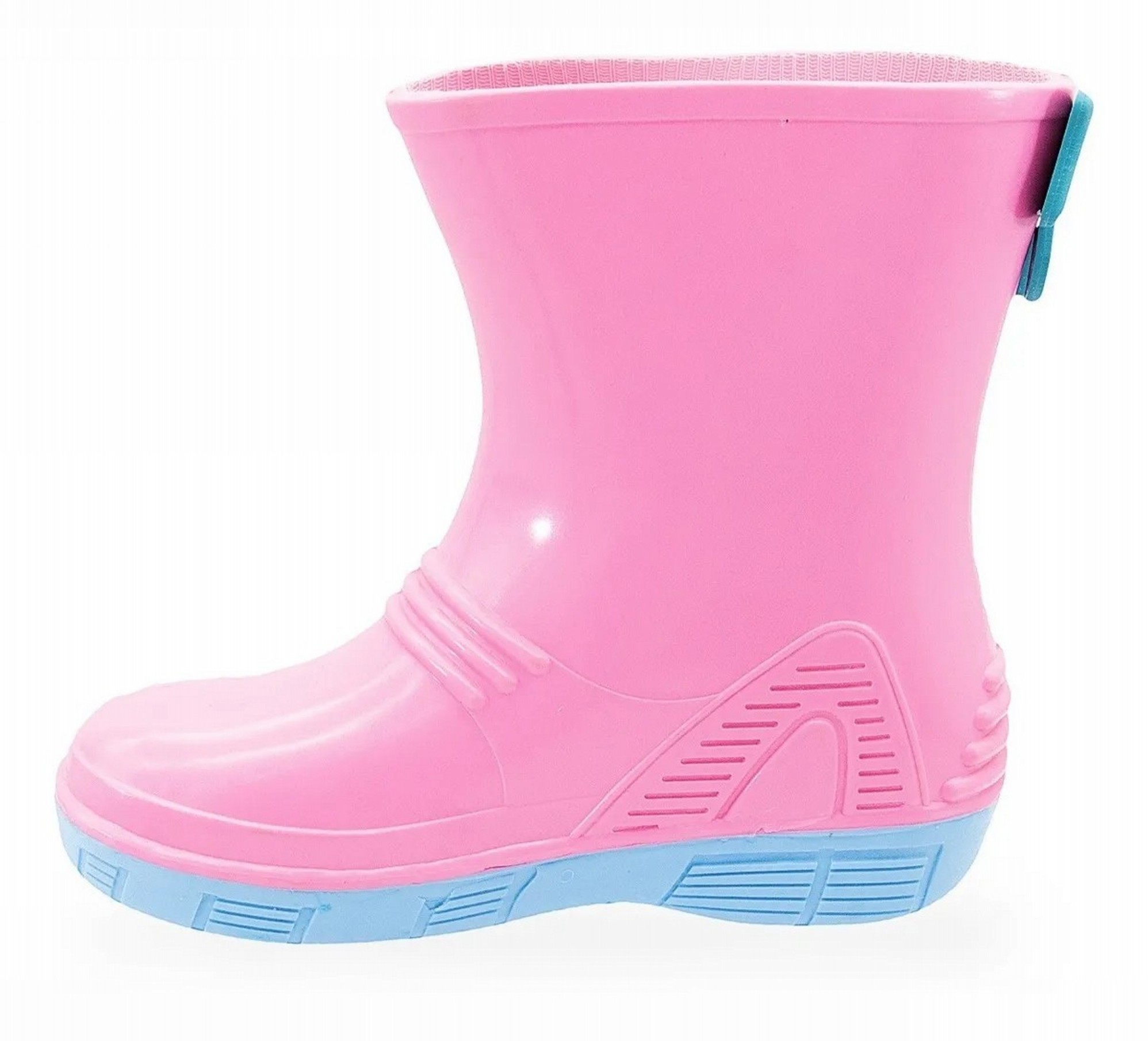 Ari Rosa/Celeste Zapatillas altas para Niñas, color Rosa Celeste 