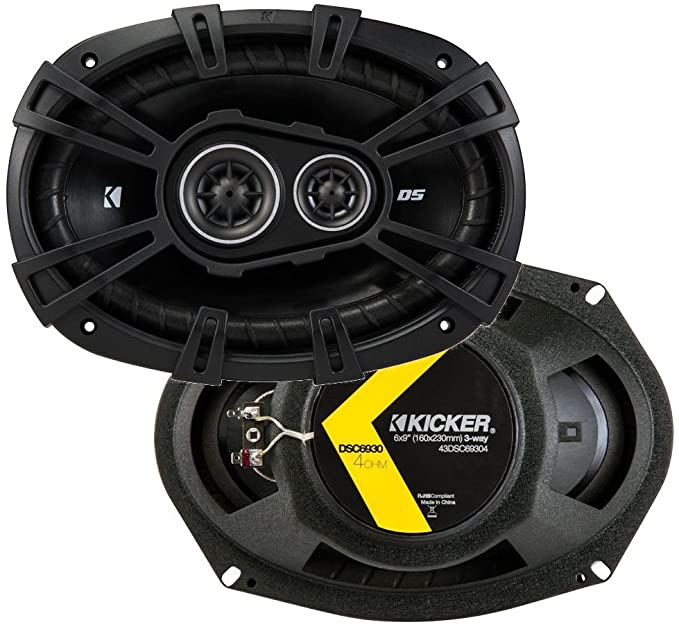 Set De Bocinas De 6x9 PLG Kicker Csc693 3 Vías