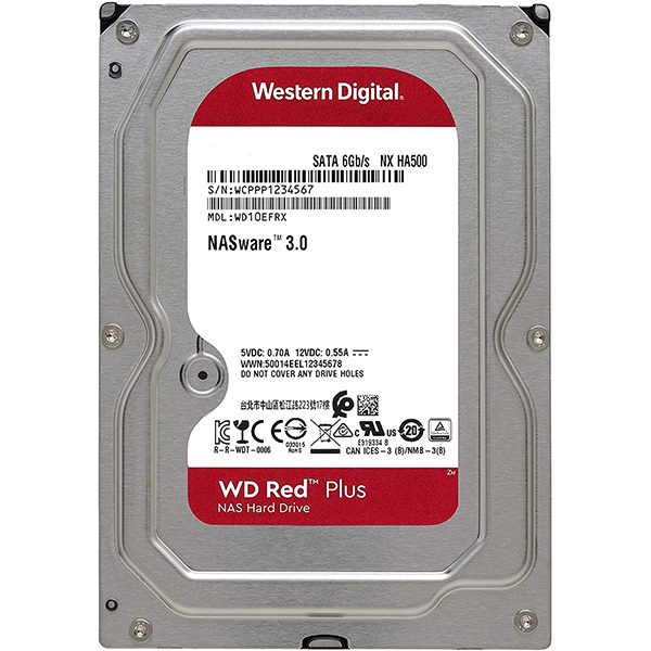 Disco Duro 1TB Western Digital Red Servidor NAS SATA WD10EFRX