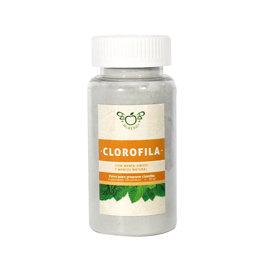 CLOROFILA EN POLVO BY MCBERRY