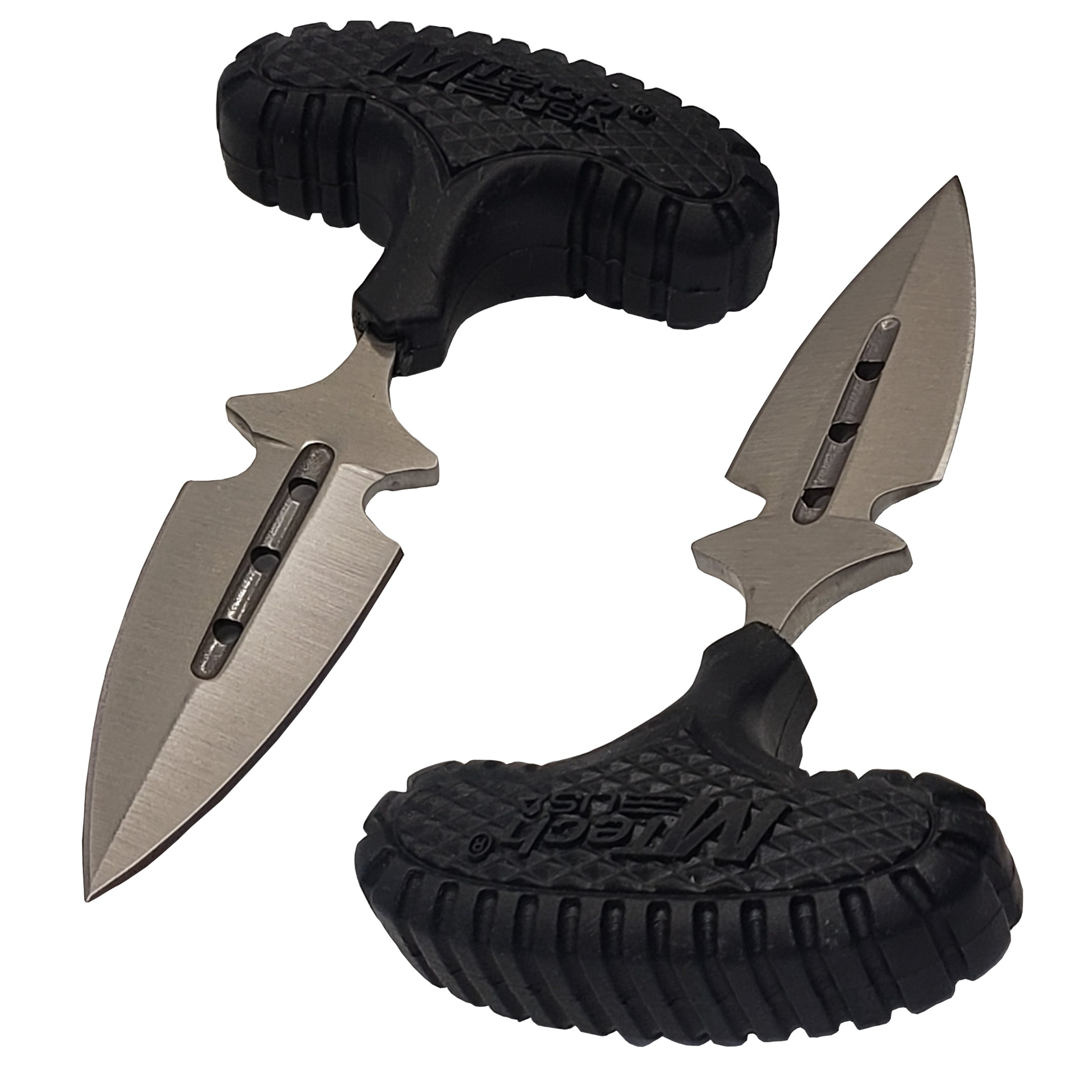 Cuchillos pequeños negros con funda MT-20-46BK