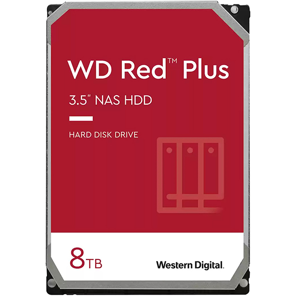 Disco Duro 8TB Western Digital Red Servidor NAS SATA WD80EFBX