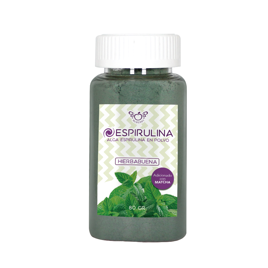 ALGA ESPIRULINA EN POLVO BY MCBERRY