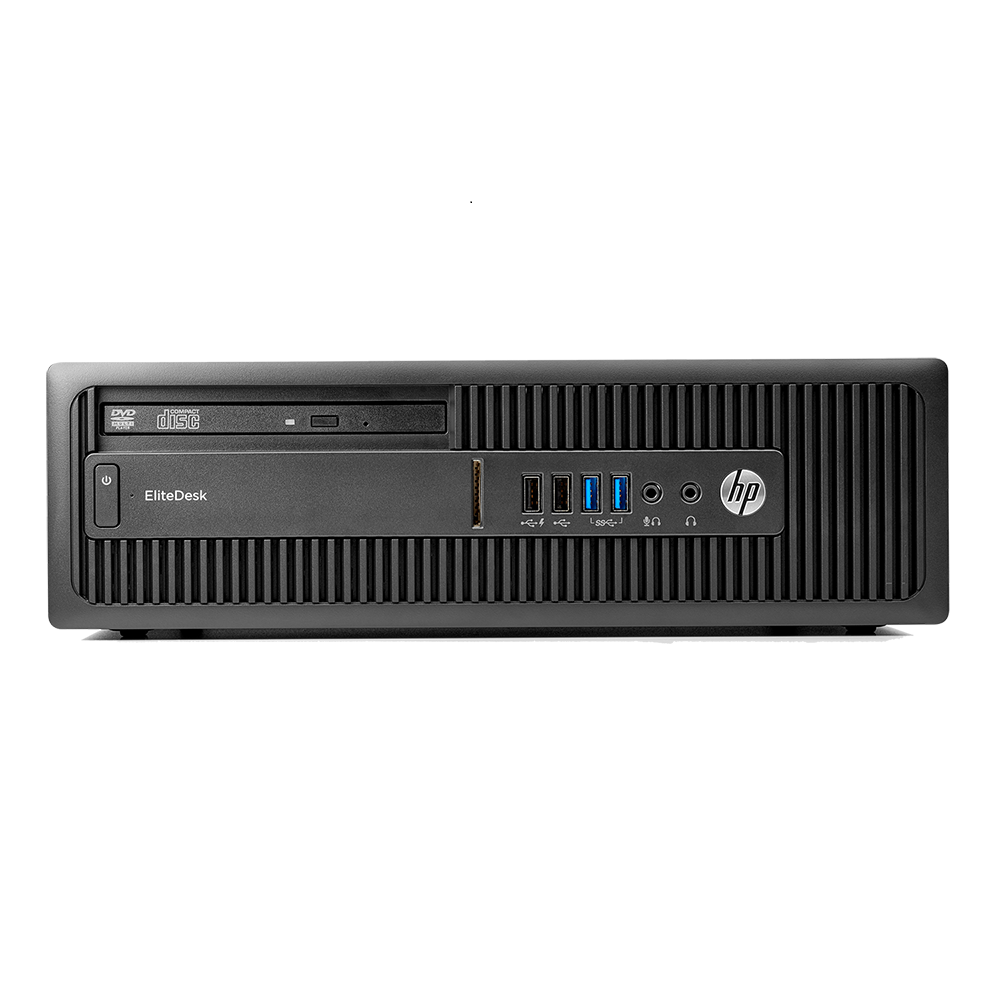 CPU HP EliteDesk 705 G3 SFF- AMD A10-9700E- 8GB RAM- 500GB HDD- WIFI- Windows 10 Pro- Equipo Clase A, Reacondicionado. 