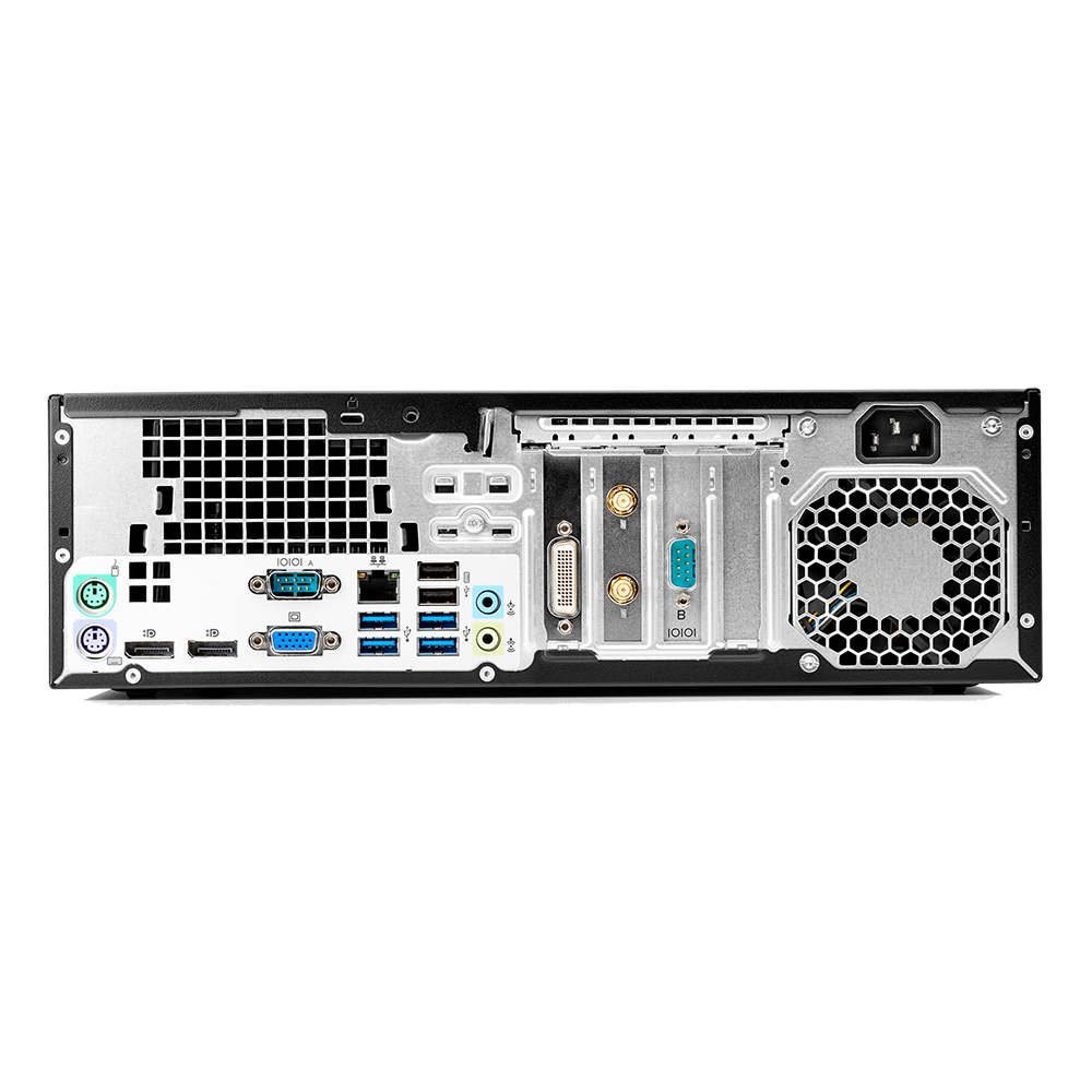 CPU HP EliteDesk 705 G3 SFF- AMD A10-9700E- 8GB RAM- 500GB HDD- WIFI- Windows 10 Pro- Equipo Clase A, Reacondicionado. 