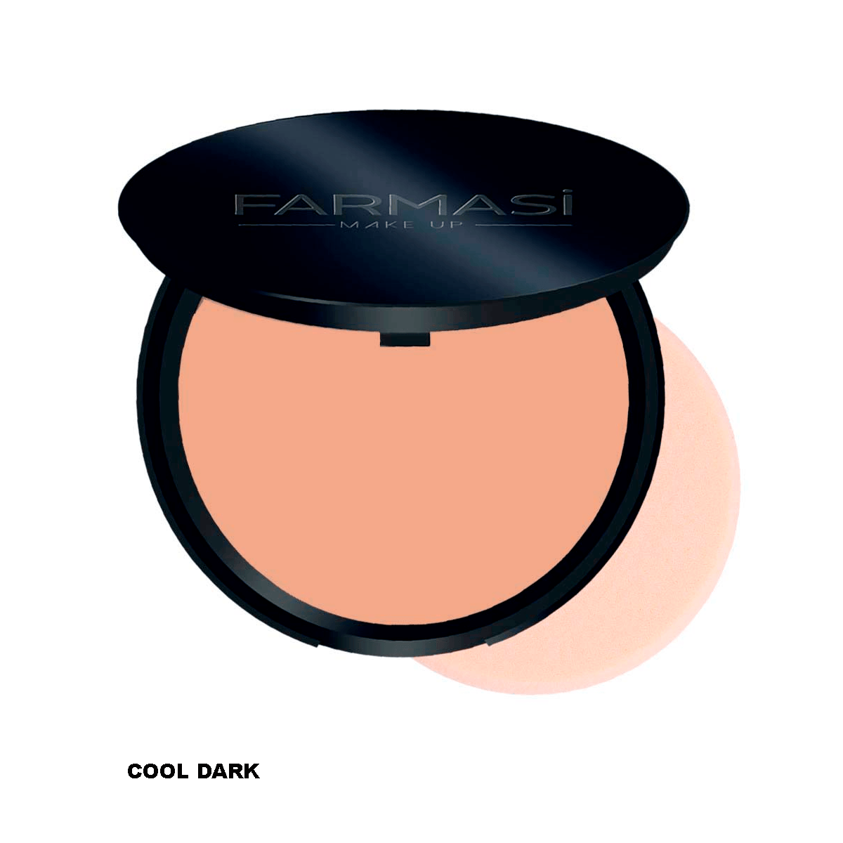 Maquillaje Polvo Compacto Mate Farmasi  Rostro Perfecto Textura Sedosa Cobertura Total