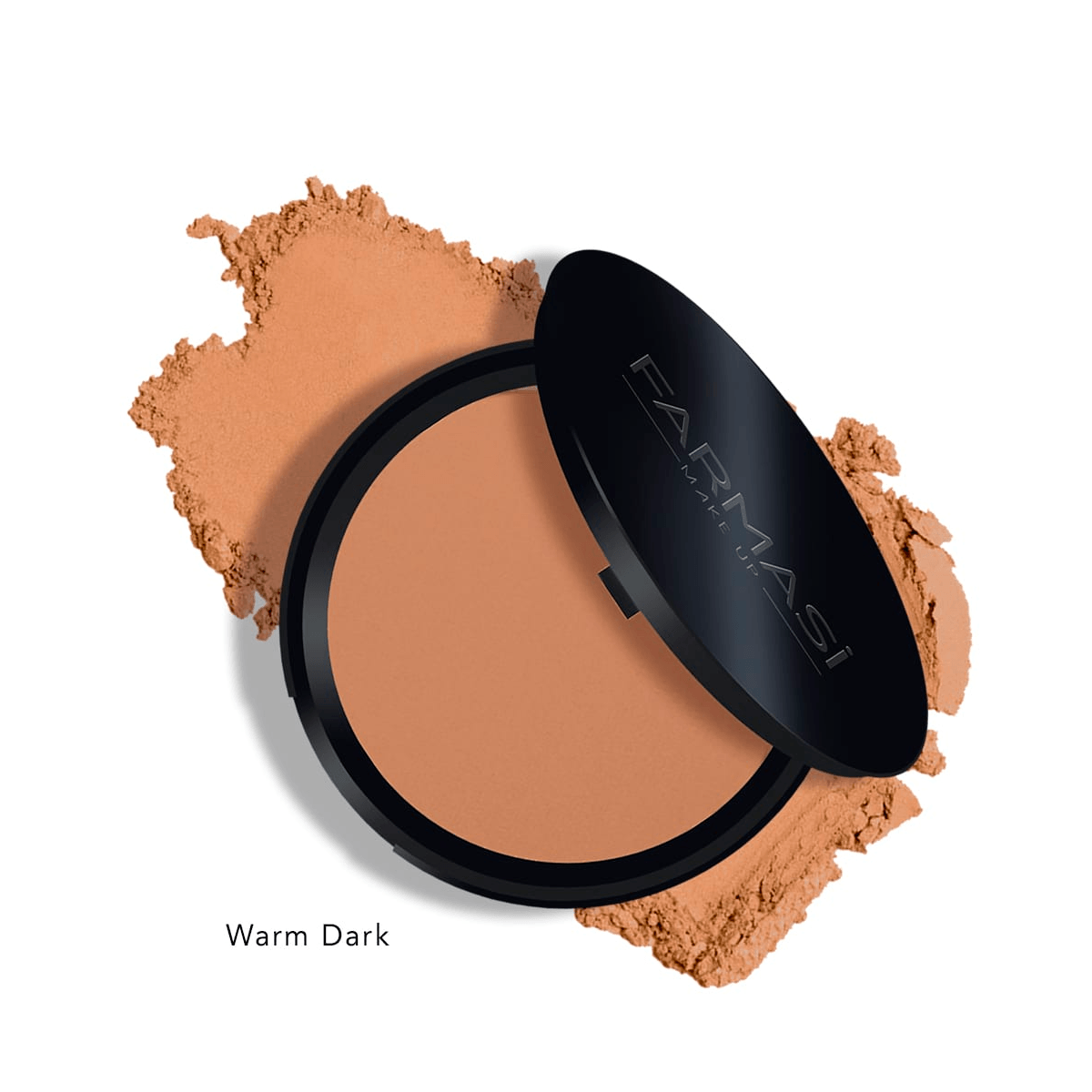 Maquillaje Polvo Compacto Mate Farmasi  Rostro Perfecto Textura Sedosa Cobertura Total