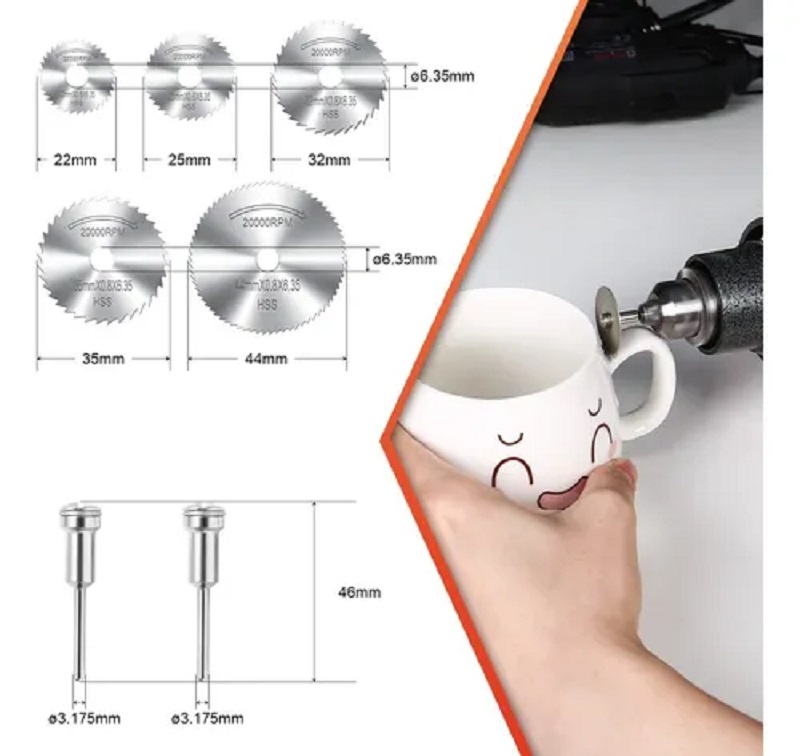 Disco De Corte De Metal Diamantado Para Dremel