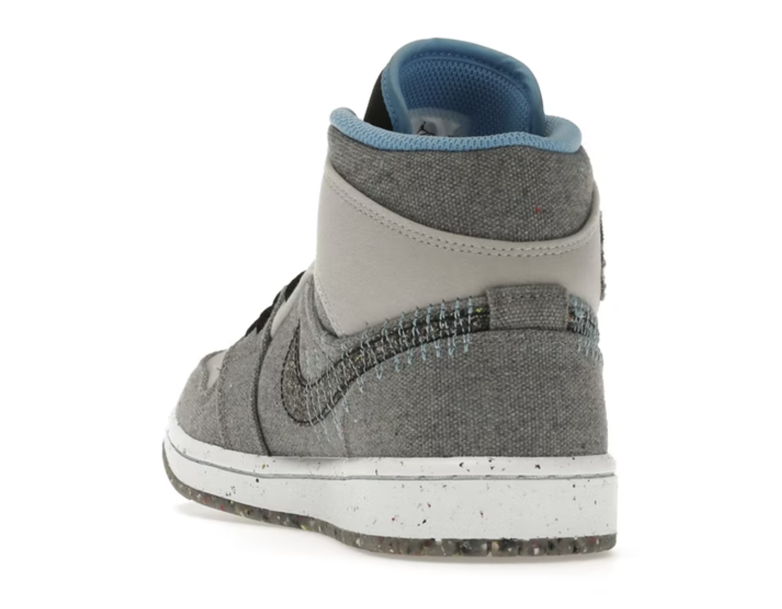 Jordan 1 Mid Crater Grey University Blue