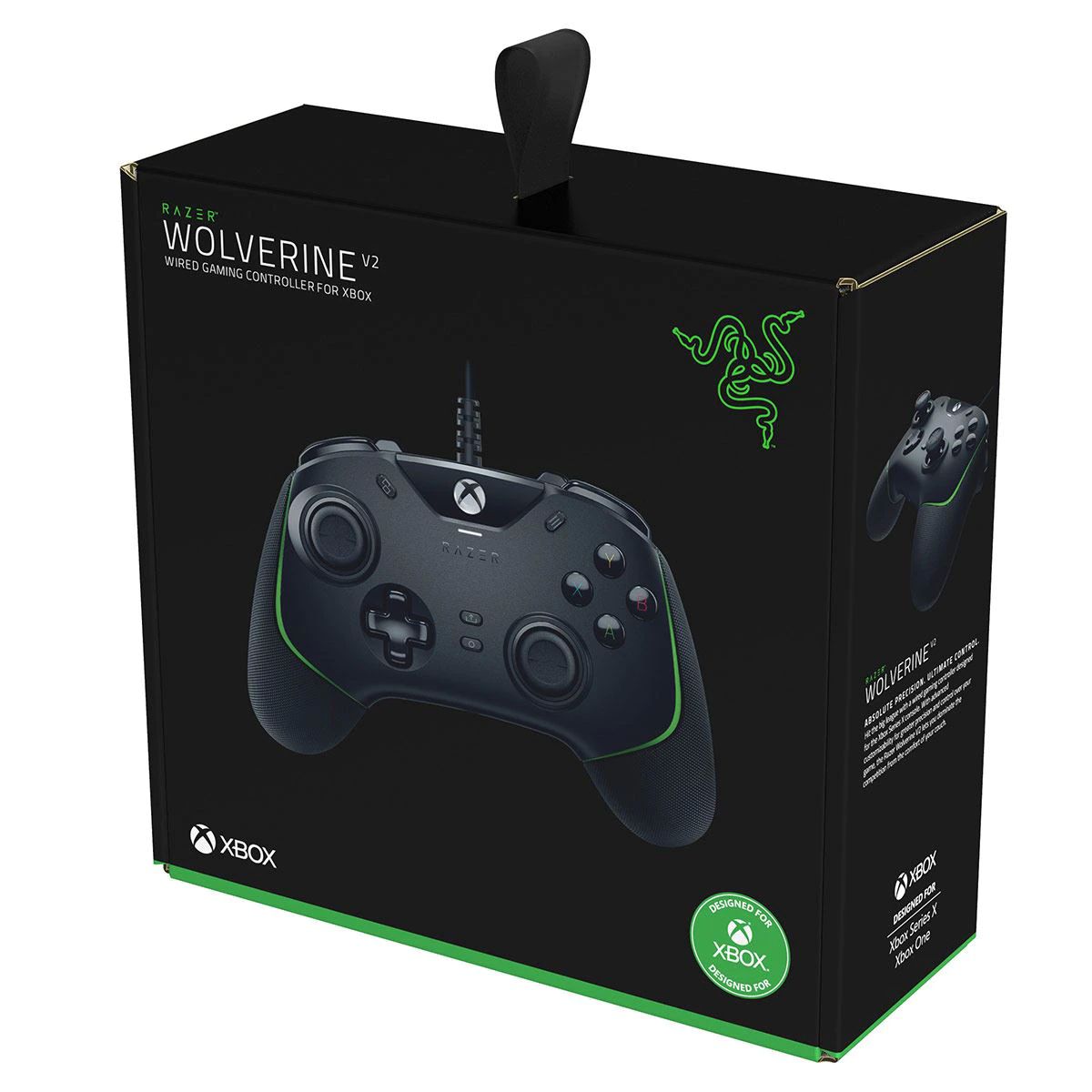 Control Alambrico Razer Wolverine V2 XBOX - Negro