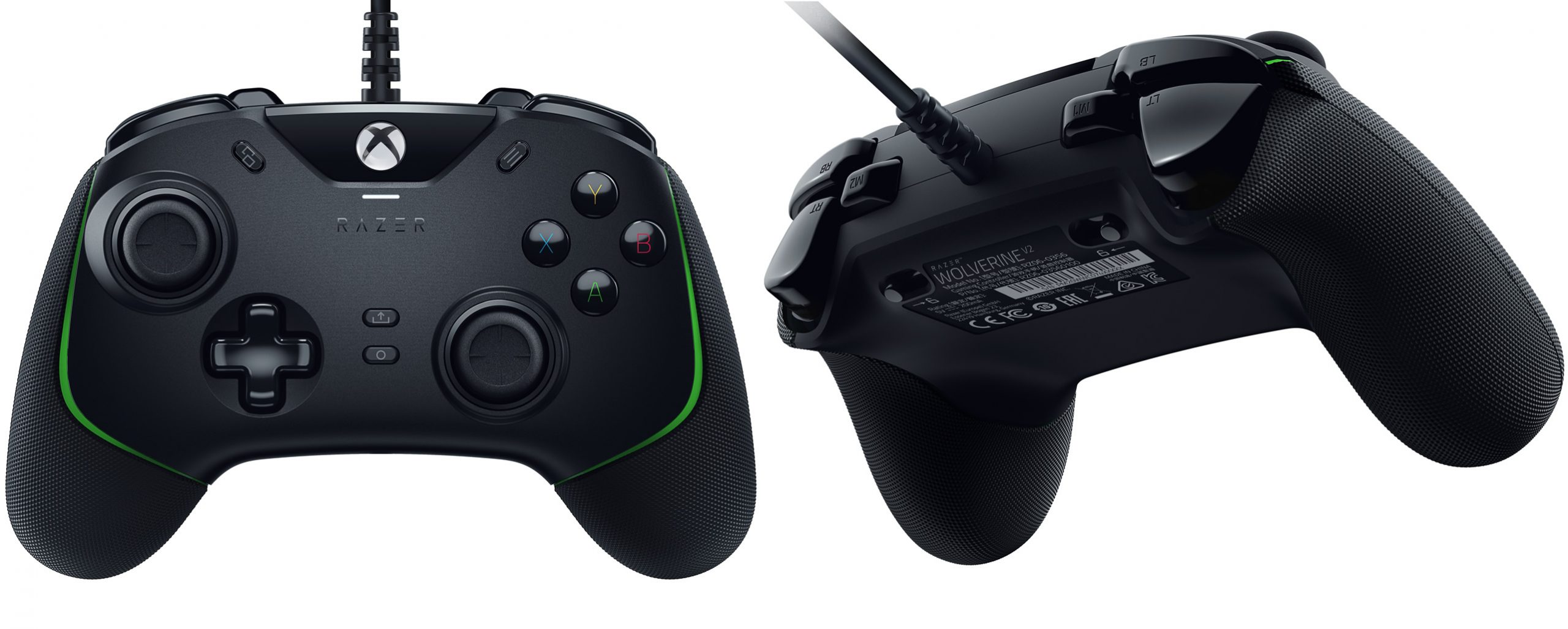 Control Alambrico Razer Wolverine V2 XBOX - Negro