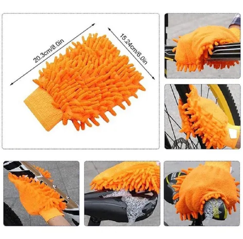 Herramienta De Cepillo De Limpieza Cadena De Bicicleta 8 Pcs