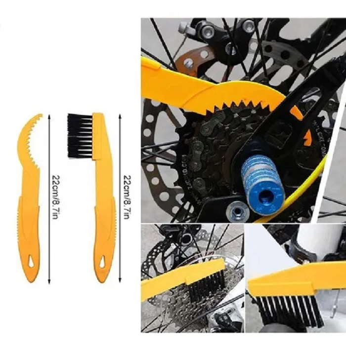 Herramienta De Cepillo De Limpieza Cadena De Bicicleta 8 Pcs