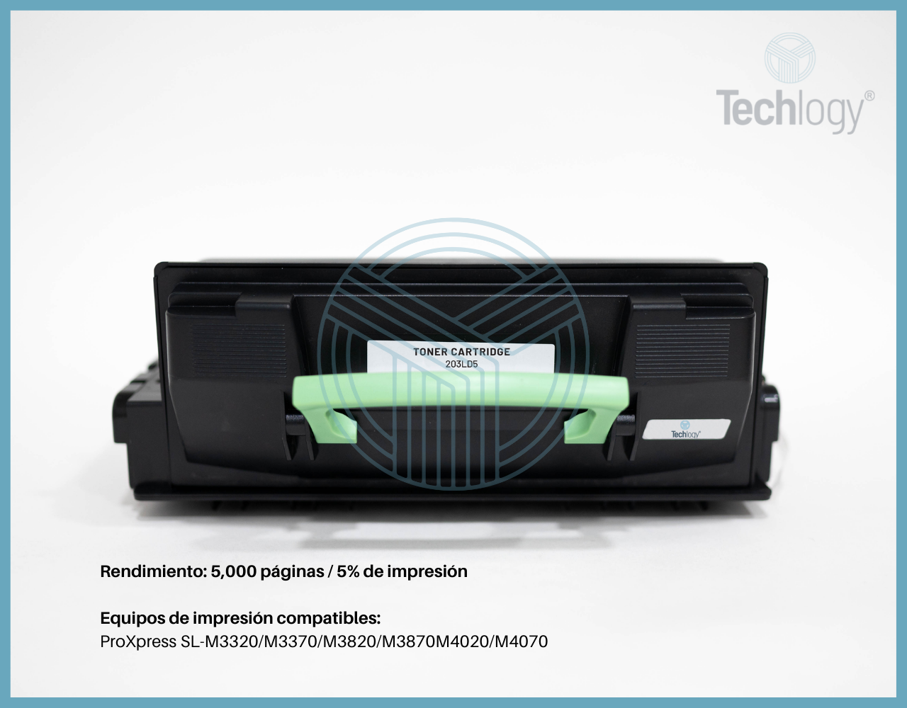 Toner Techlogy 203l Compatible con Samsung Mlt-d203l Proxpress Sl-m3320 M3370 M3820 M3870fd M4020 M4070 M4072fd