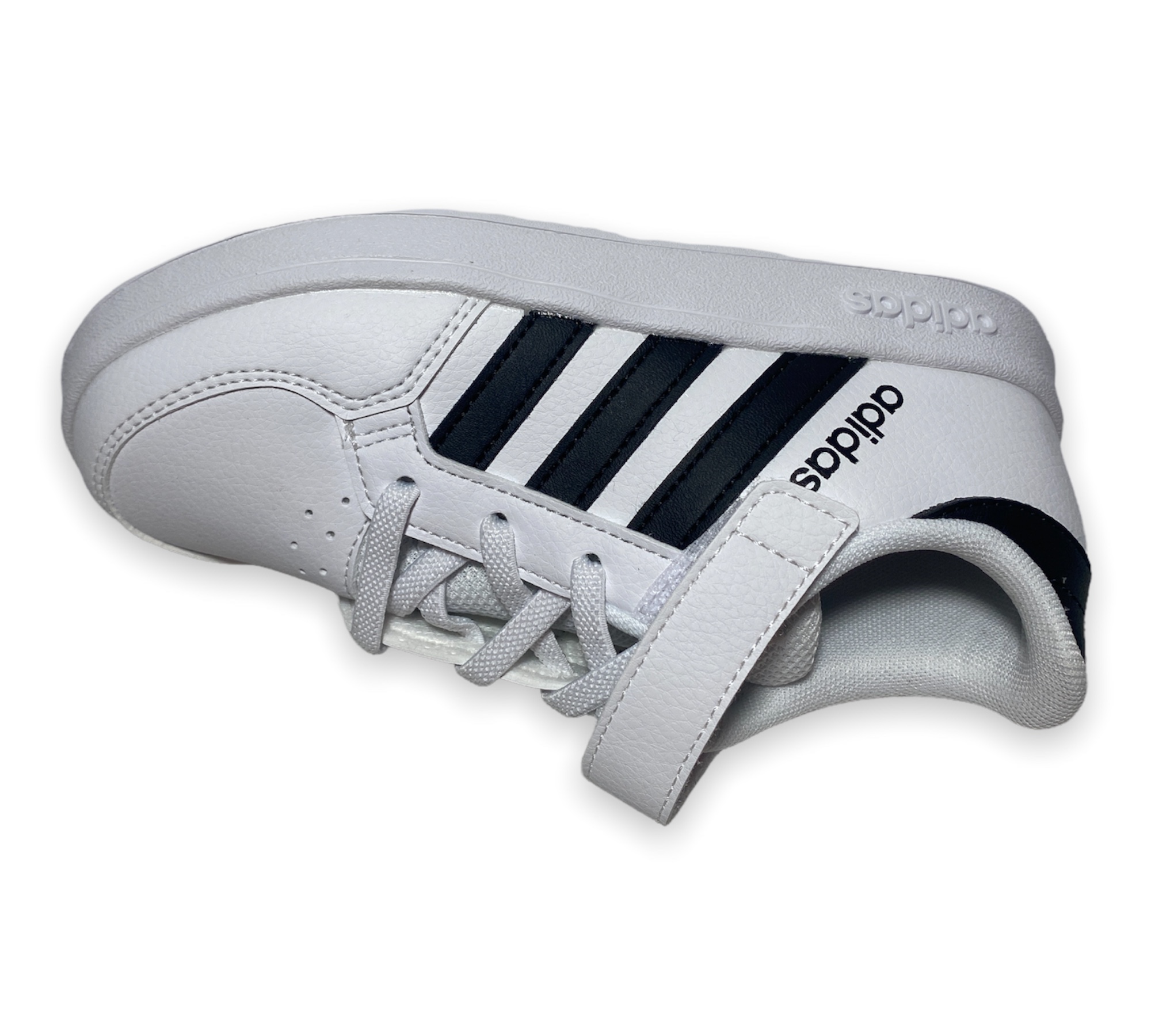 Tenis Adidas Breaknet C Blanco con Negro