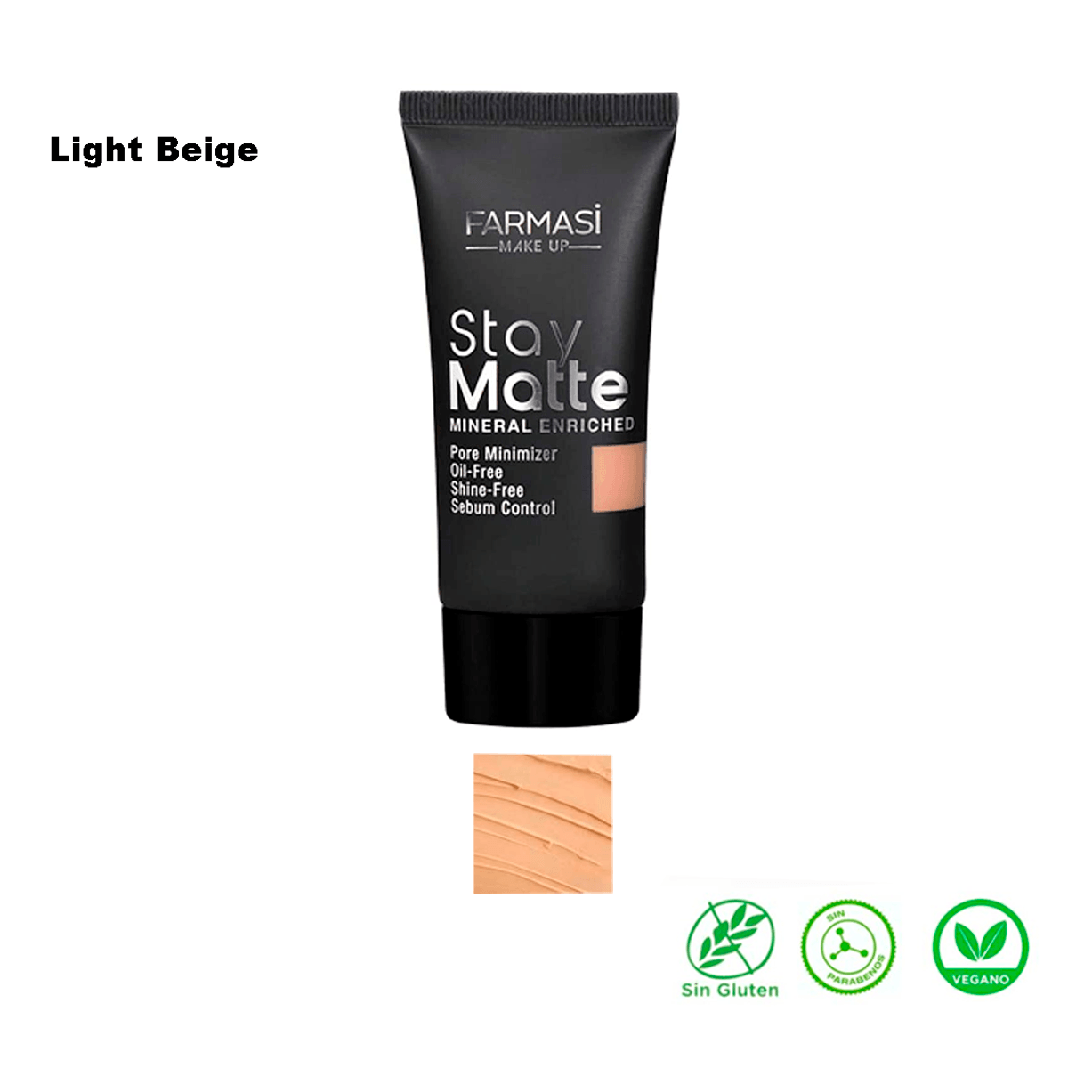 Base De Maquillaje Ligera Stay Matte Control De Exceso De Grasa Maquillaje Farmasi