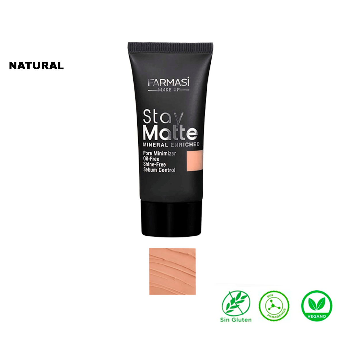 Base De Maquillaje Ligera Stay Matte Control De Exceso De Grasa Maquillaje Farmasi