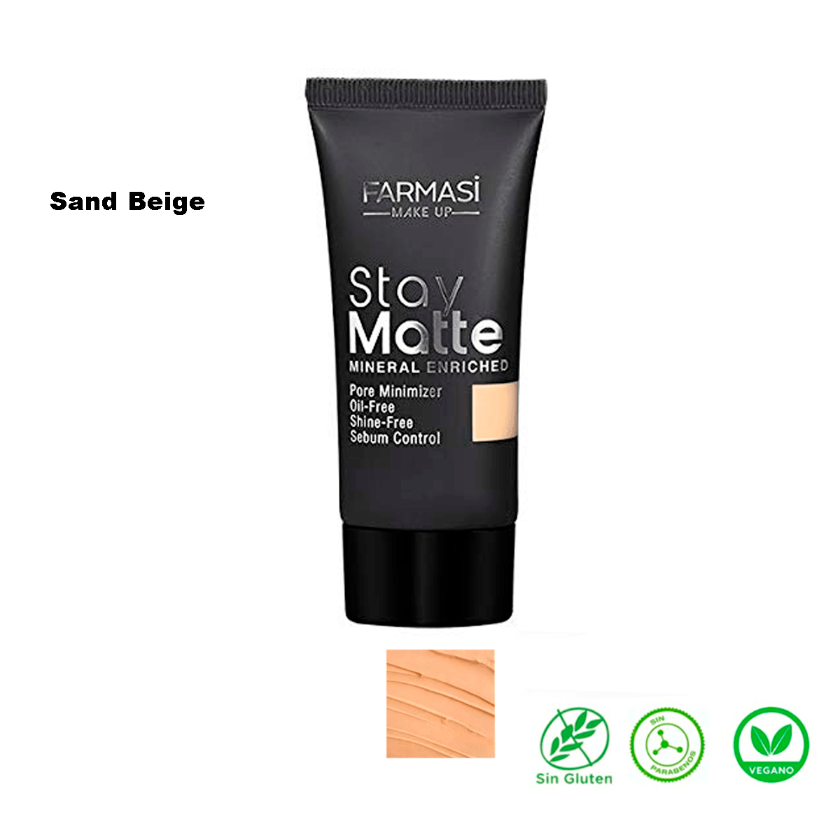 Base De Maquillaje Ligera Stay Matte Control De Exceso De Grasa Maquillaje Farmasi