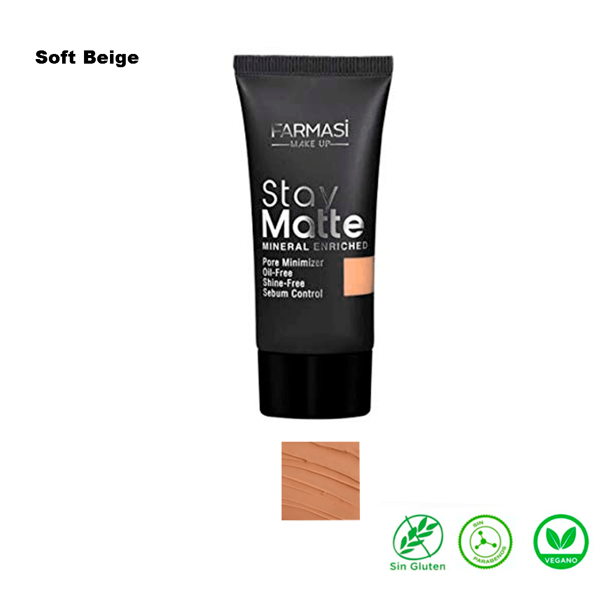 Base De Maquillaje Ligera Stay Matte Control De Exceso De Grasa Maquillaje Farmasi