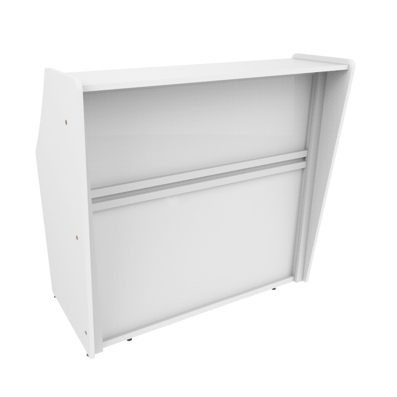 Recepción Recta con Policarbonato Modular Trento Mod.Z554