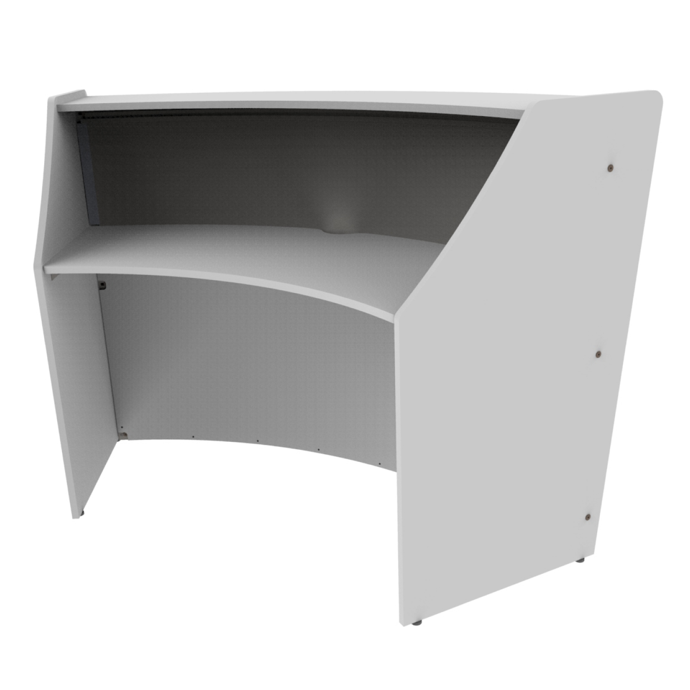 Recepción Curva con Policarbonato Modular Trento Mod.Z552