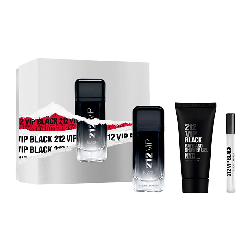 Set 212 VIP Black EDP para Caballero ( 3pz )