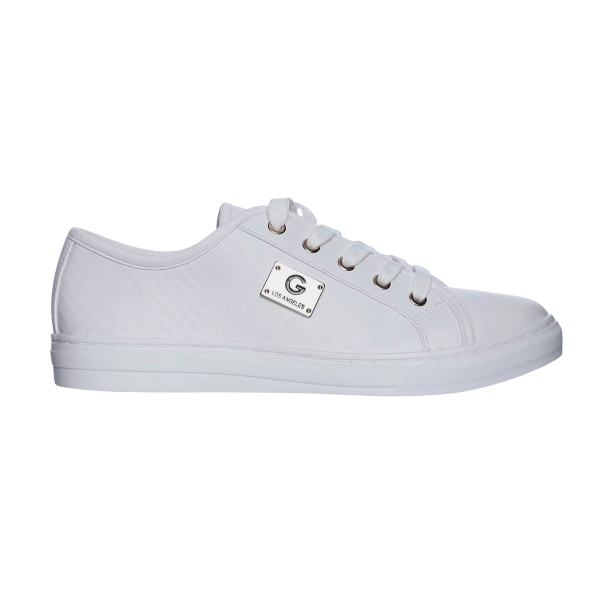 Tenis Guess Blanco Para Dama Gglavoro-n Casual