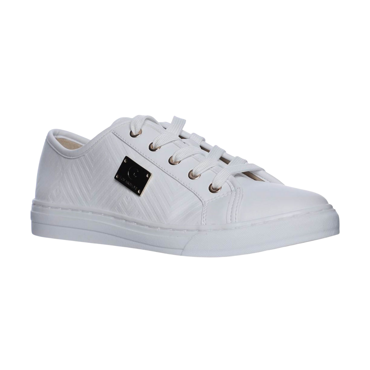 Tenis Guess Blanco Para Dama Gglavoro-n Casual