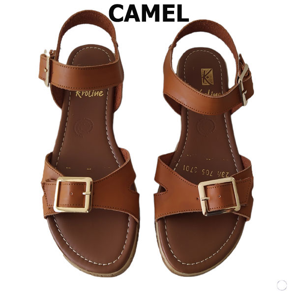 HUARACHE SANDALIA JUVENIL MUJER TACÓN BAJO K.ROLINE MOD.3701