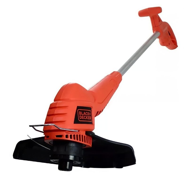 Desbrozadora de césped Black+Decker GL600N 600W color naranja 120V con accesorios